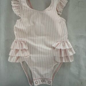 Ruffle One-Piece Swimsuit Tucker + Tate